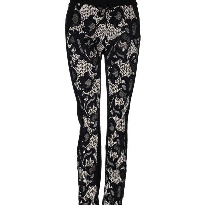 Diane von Furstenberg Women Black Leggings 0